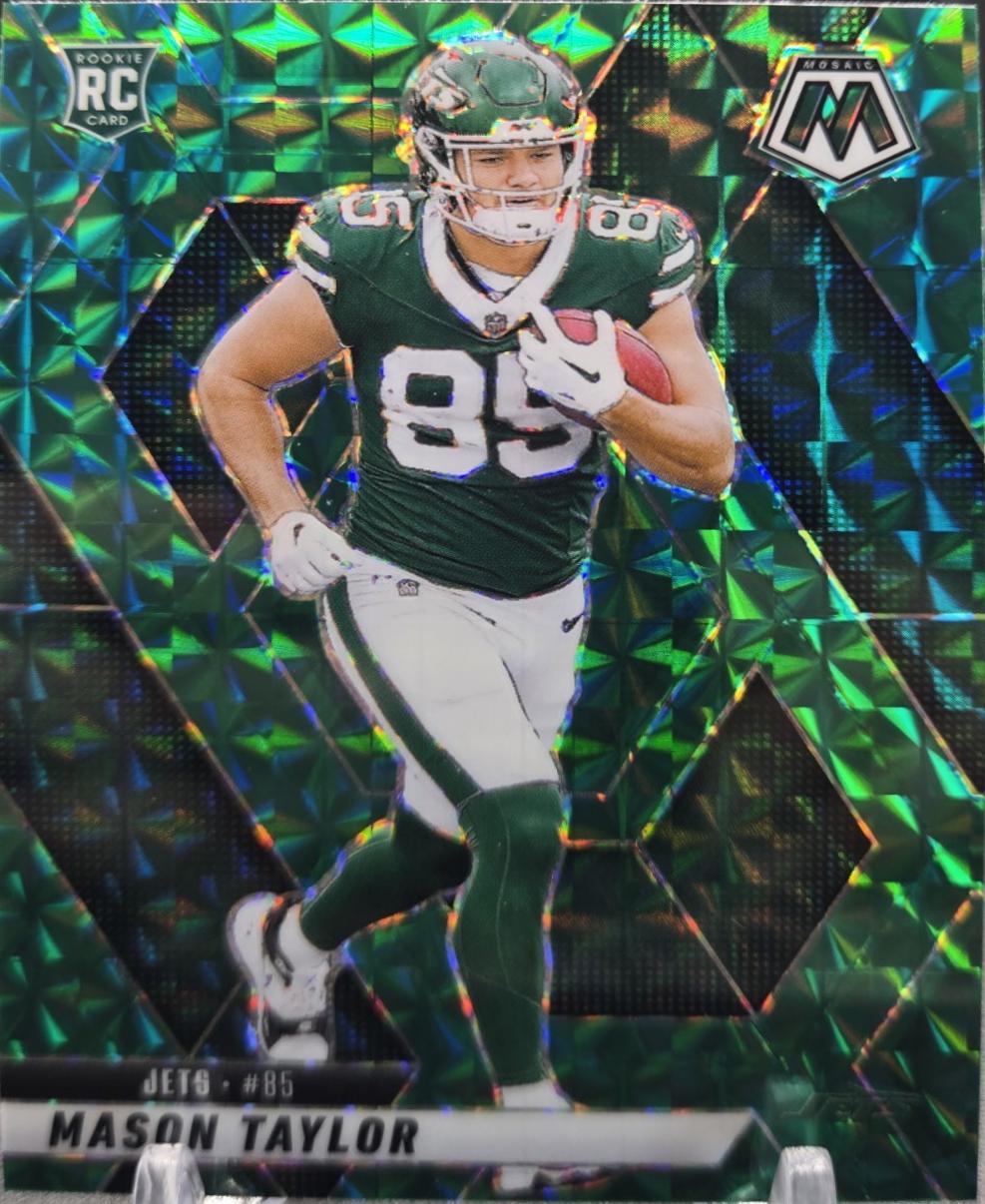 2025 Panini Mosaic Mason Taylor [Green] #324 card