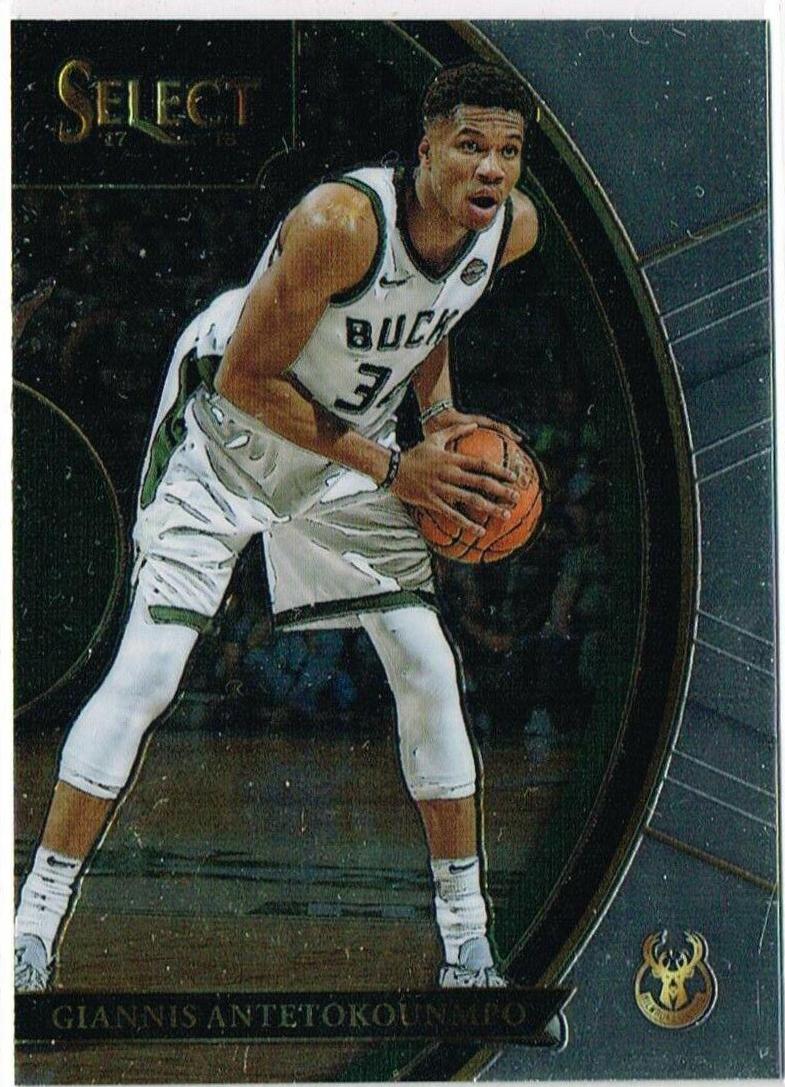 Giannis Antetokounmpo #3 Basketball Cards 2017 Panini Select