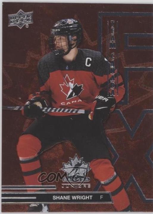 Shane Wright #FX-7 Hockey Cards 2022 Upper Deck Team Canada Juniors FX