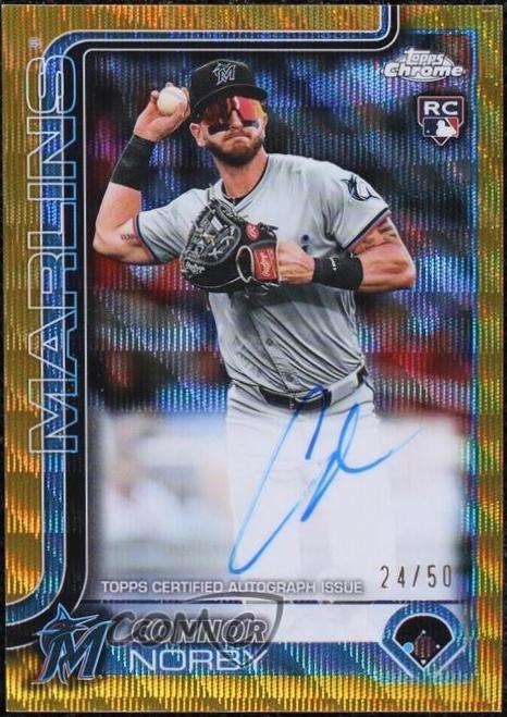 Connor Norby [Gold Wave Refractor] #RA-CN