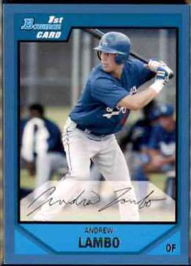 Andrew Lambo #BDPP28 Baseball Cards 2007 Bowman Draft Picks & Prospects
