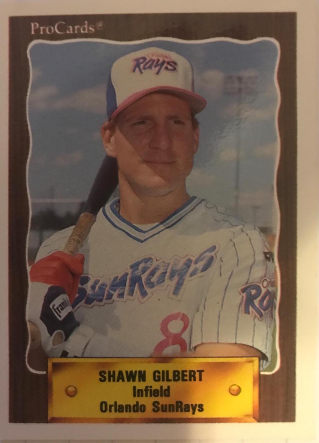 Shawn Gilbert #1089 Baseball Cards 1990 Procards