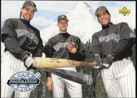 Dante Bichette, Dave Nied, Andres Galarraga #478 Cover Art