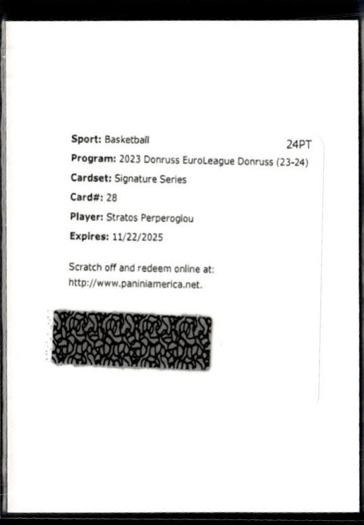 Stratos Perperoglou #28