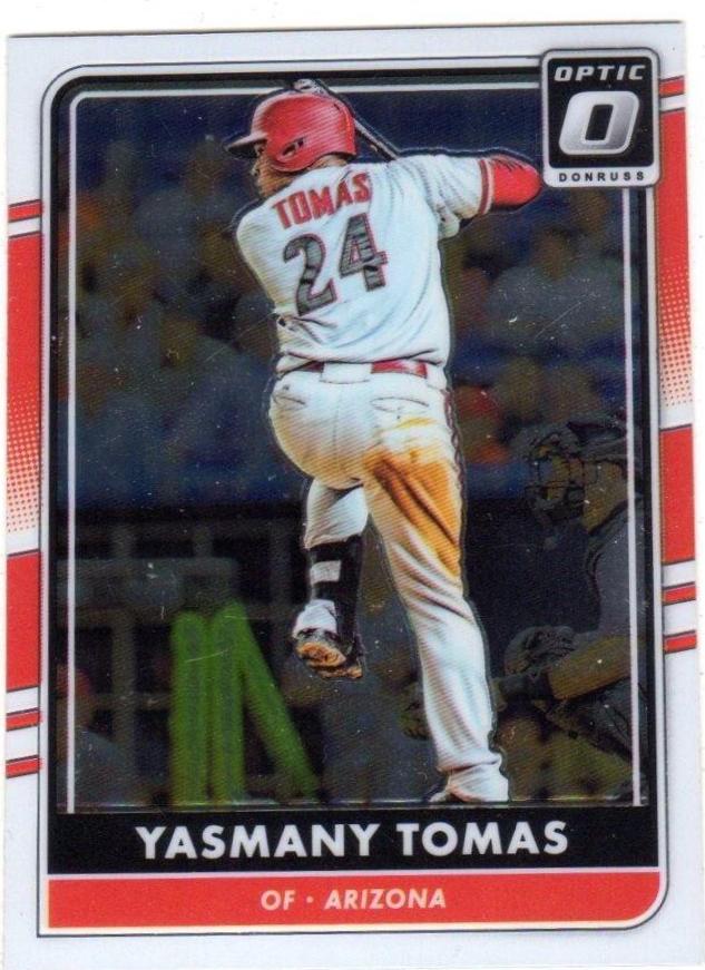 Yasmany Tomas #83 2016 Donruss Optic Baseball