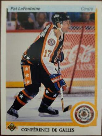 Pat LaFontaine #479 1990 Upper Deck French Hockey