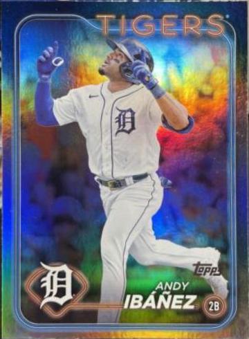 Andy Ibanez [Rainbow Foil] (2024 Topps)