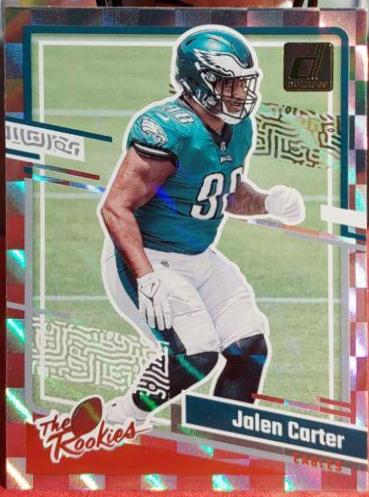 Jalen Carter #5 Football Cards 2023 Panini Donruss The Rookies