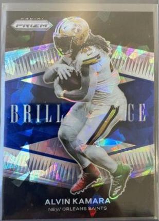 Alvin Kamara [Blue Ice Prizm] #B-9