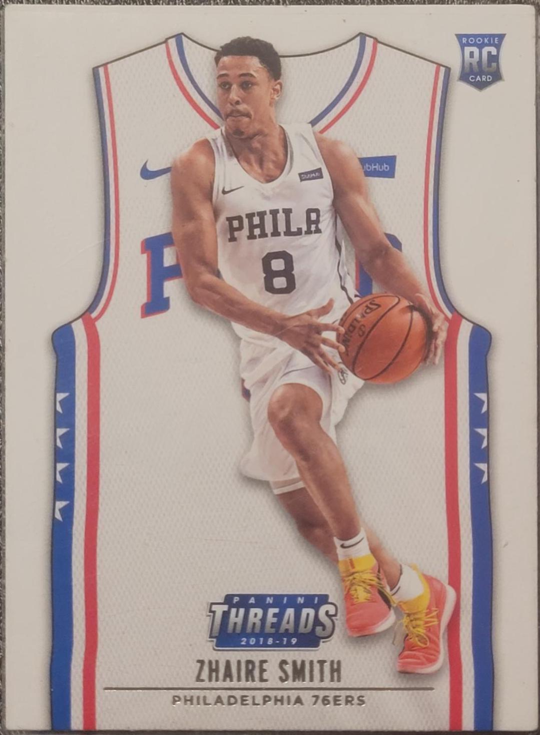 Zhaire Smith #130 Basketball Cards 2018 Panini Threads