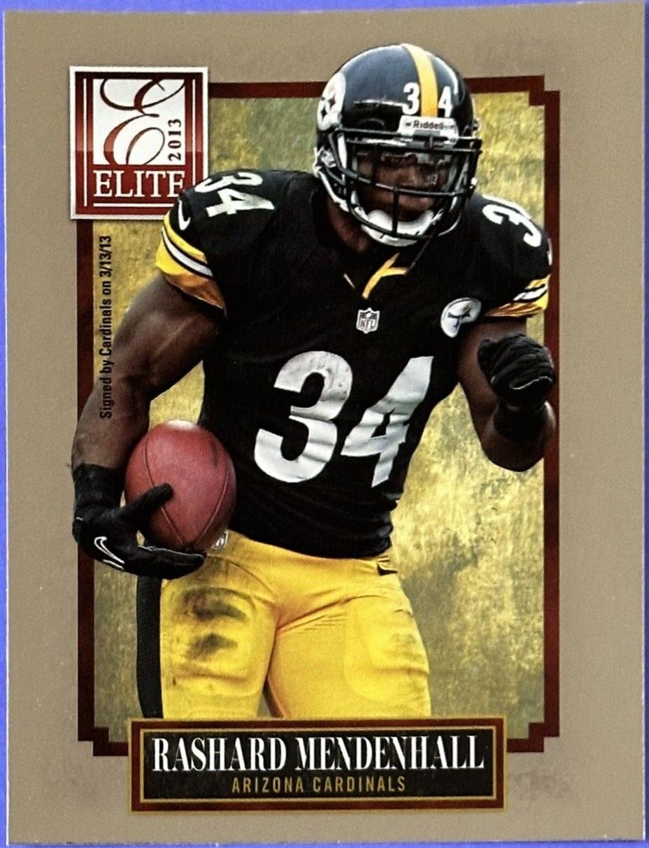 Rashard Mendenhall #2 Football Cards 2013 Panini Elite