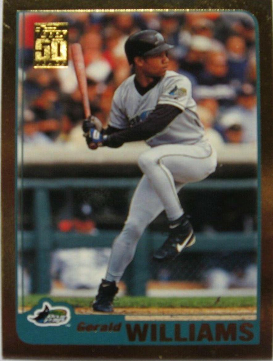 Gerald Williams #52 Baseball Cards 2001 Topps Gold