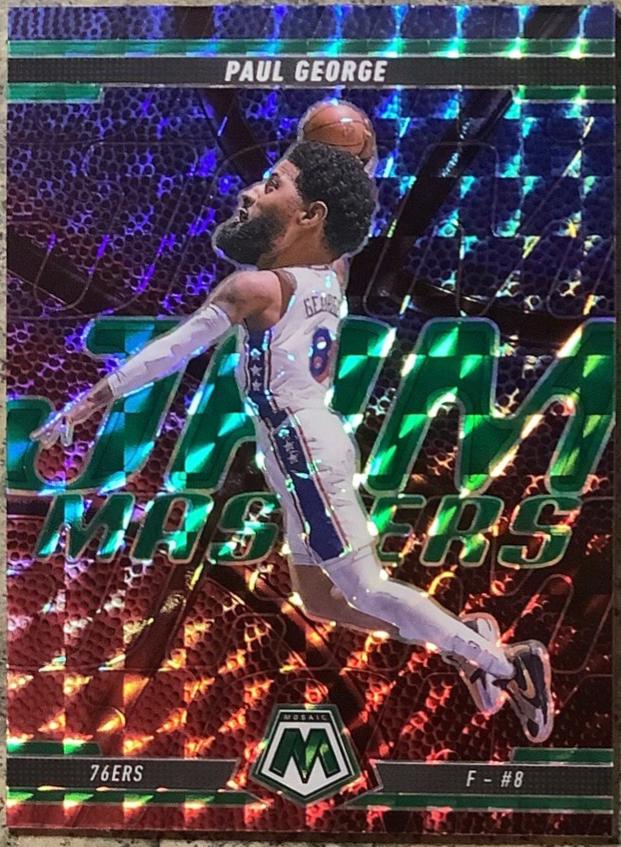Paul George [Green] #13 Prices | 2024 Panini Mosaic Jam Masters ...