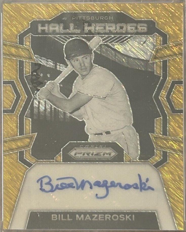 Bill Mazeroski [Gold Shimmer FOTL] #HHA-BM