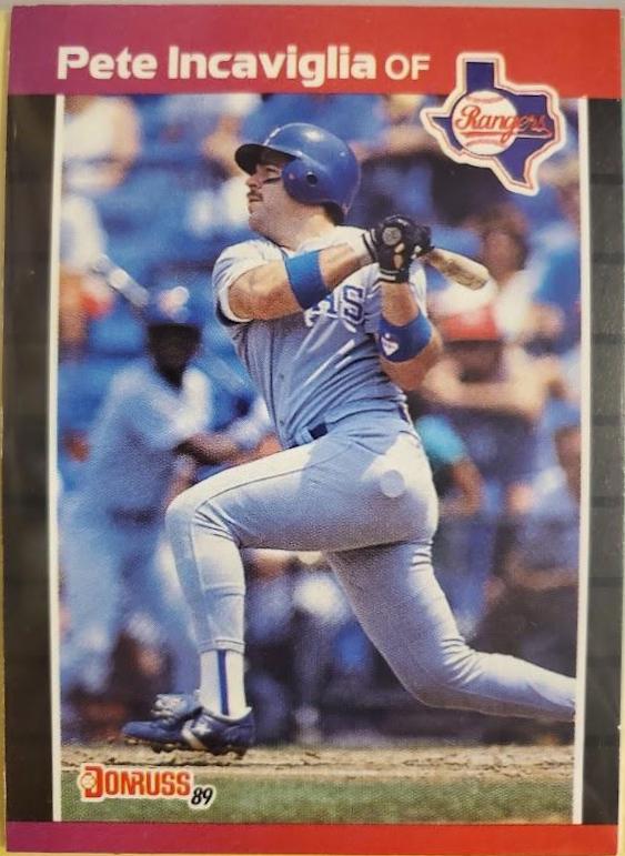Pete Incaviglia (1989 Donruss)