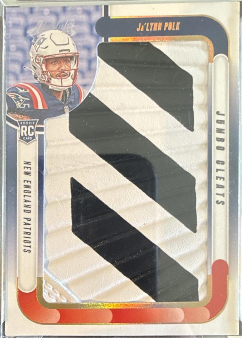 Ja'Lynn Polk #JJN-JPK 2024 Panini Absolute Football Jumbo Cleats