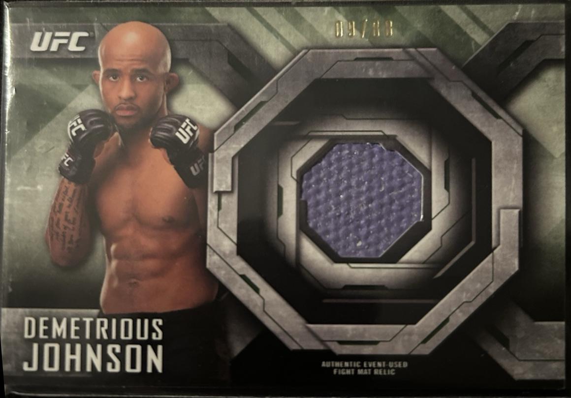 Demetrious Johnson #KR-DJ Ufc Cards 2014 Topps UFC Knockout Relics