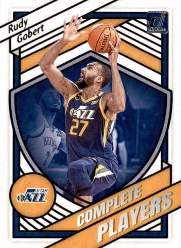Rudy Gobert #10 Basketball Cards 2020 Donruss Complete Players