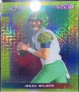 Isaac Wilson #42 2024 Leaf Vivid Football