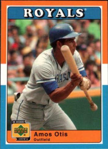 Amos Otis #29 Baseball Cards 2001 Upper Deck Decade 1970's