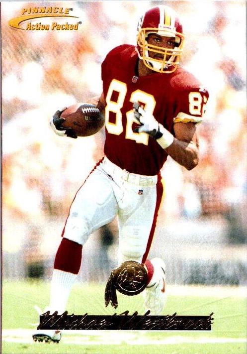 Michael Westbrook #19 Football Cards 1996 Action Packed
