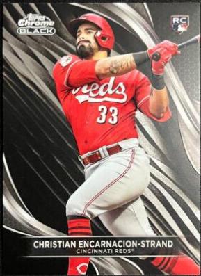 Christian Encarnacion-Strand #88 Baseball Cards 2024 Topps Chrome Black