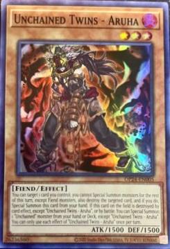 Unchained Twins - Aruha OP24-EN005 YuGiOh OTS Tournament Pack 24