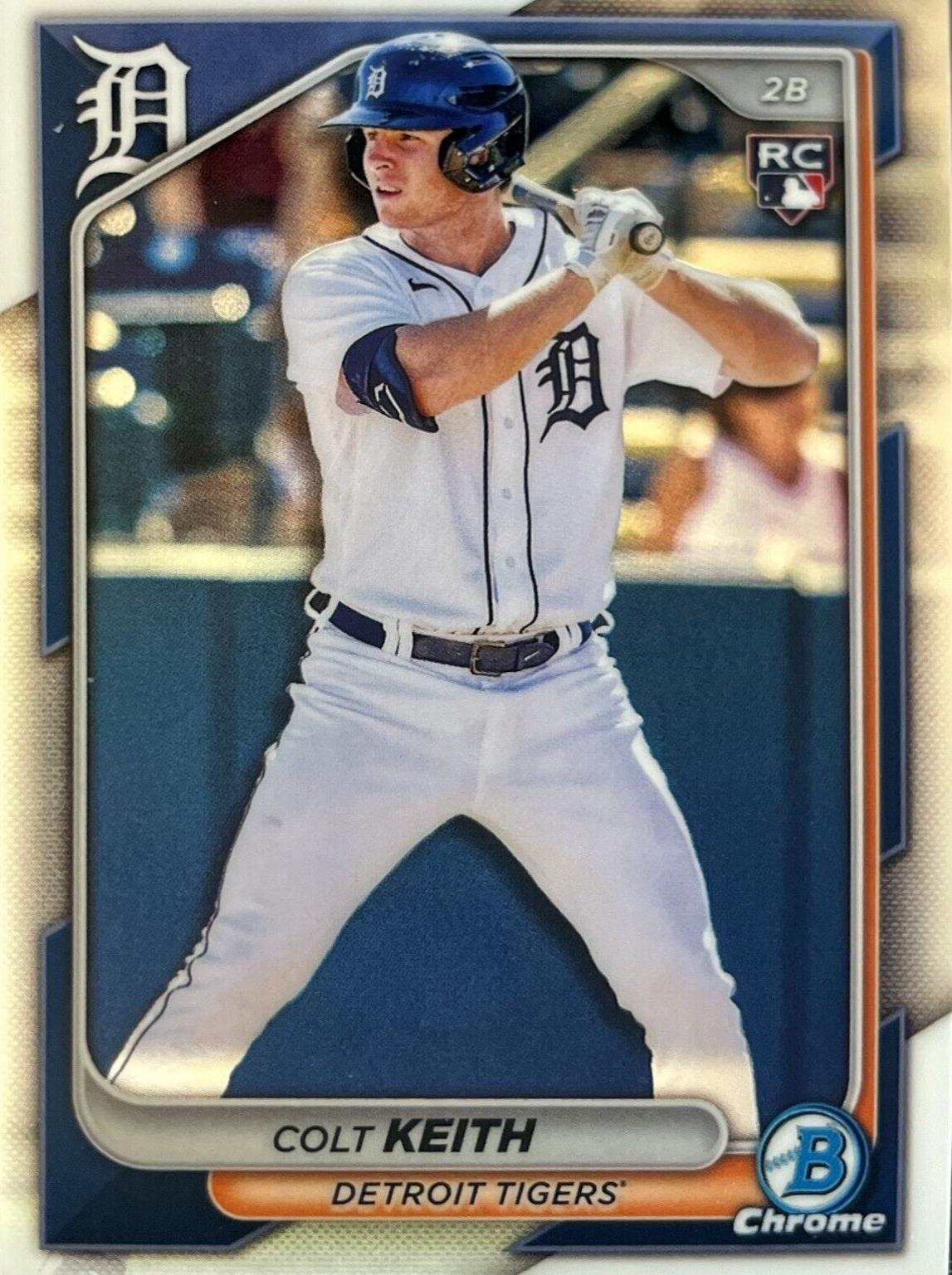 Colt Keith #34 Baseball Cards 2024 Bowman Chrome