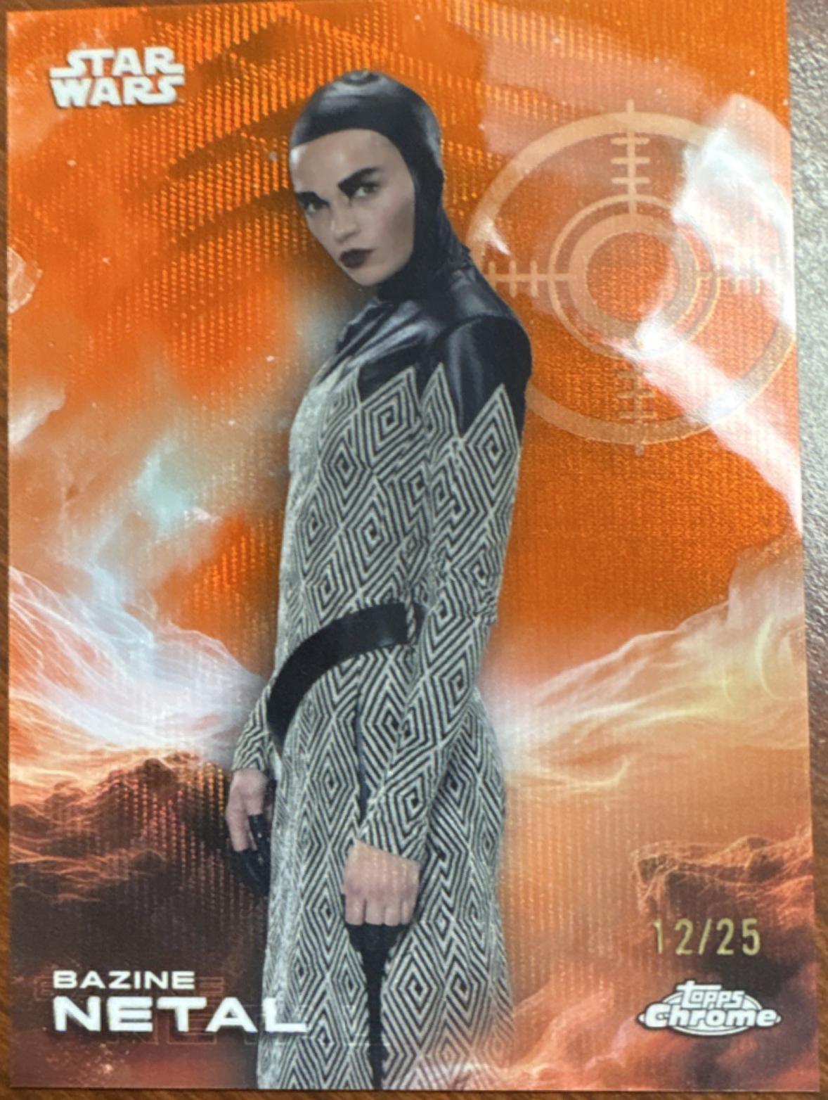 Bazine Netal [Orange Sapphire] #104 Prices | Star Wars 2025 Topps ...