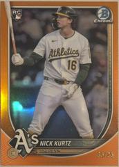 Nick Kurtz [Orange Refractor] #93 Prices | 2025 Bowman Chrome