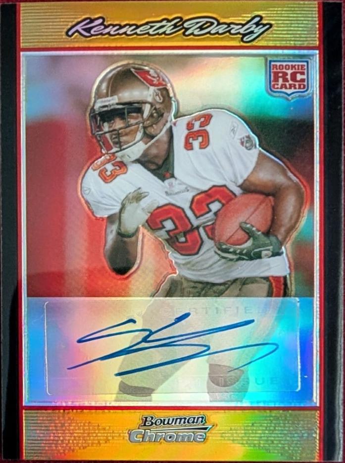 Kenneth Darby [Autograph Gold Refractor] #BC100