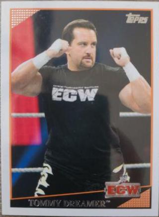Tommy Dreamer #9 Wrestling Cards 2009 Topps WWE
