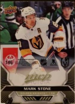 Mark Stone #146 Hockey Cards 2020 Upper Deck MVP Puzzle Back