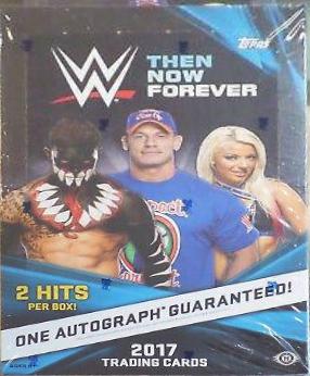 Hobby Box Wrestling Cards 2017 Topps WWE Then Now Forever