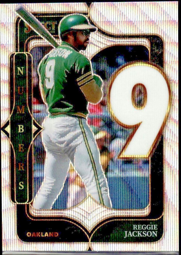 Reggie Jackson [Silver Wave] #19