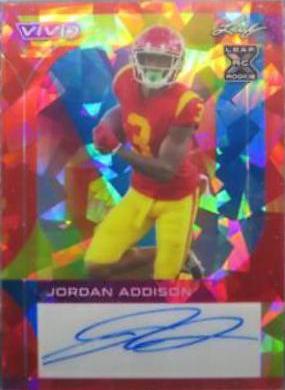 Jordan Addison [Crystal Red] #BA-JA1