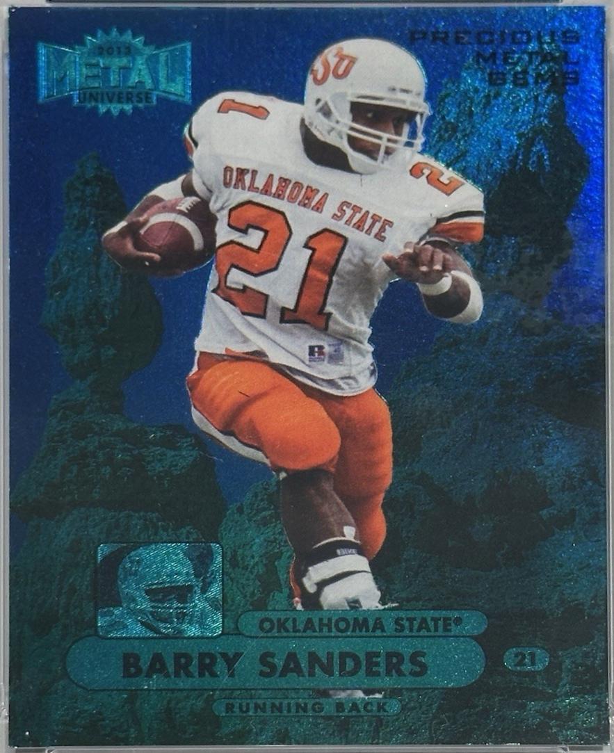 Barry Sanders [Teal] #M-2