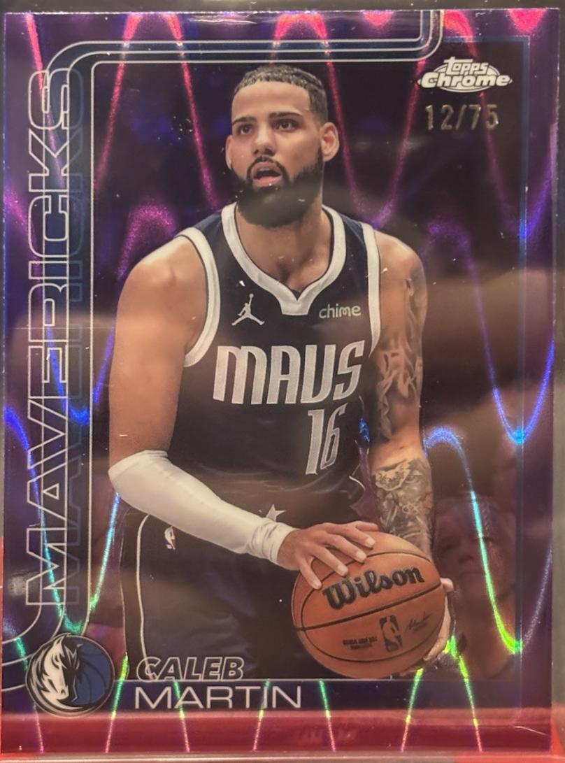 Caleb Martin [RayWave Purple Refractor] #87 Prices | 2025 Topps