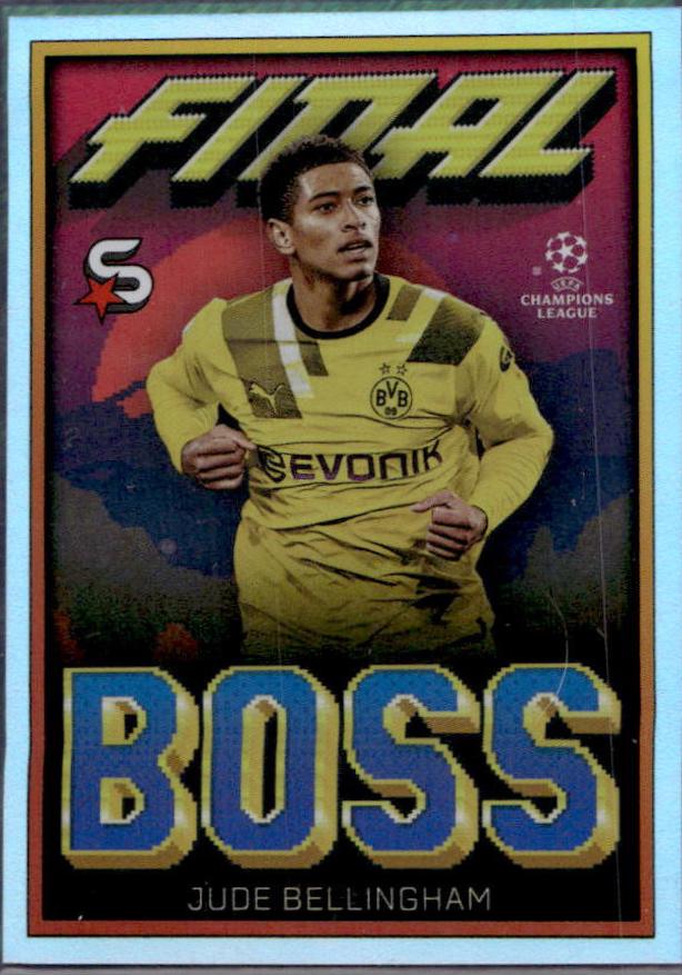 Jude Bellingham #FB-9 Soccer Cards 2023 Topps UEFA Superstars Final Boss