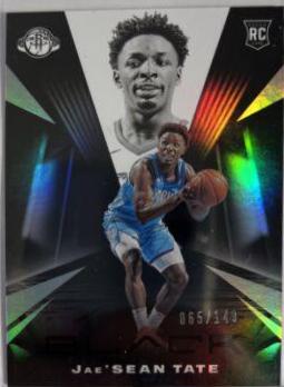Jae'Sean Tate #72 Basketball Cards 2020 Panini Black