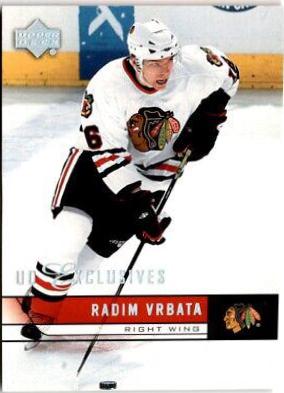 Radim Vrbata #43 Hockey Cards 2006 Upper Deck