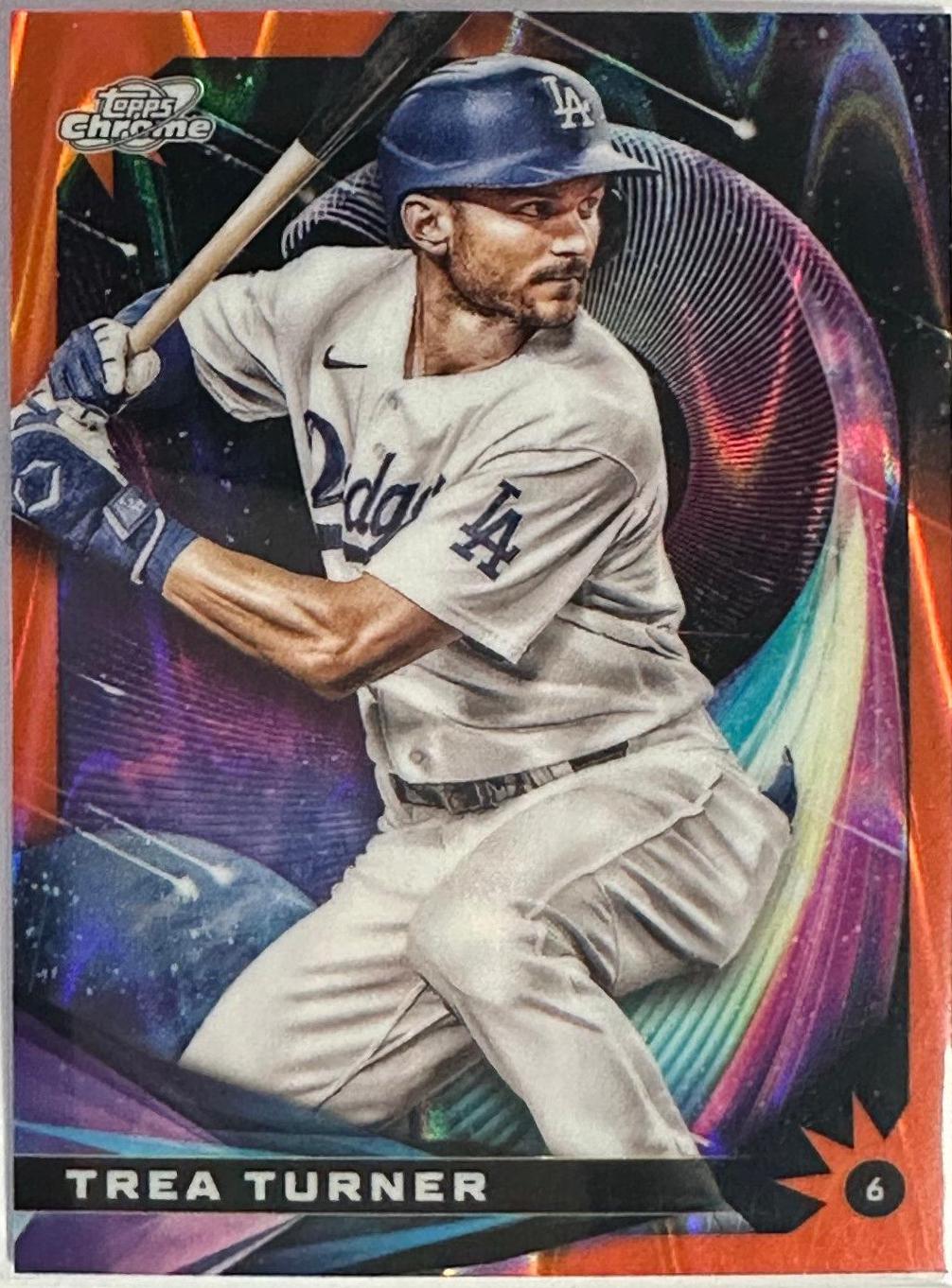 Trea Turner [Orange Galactic] #SG-10