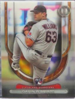 Gavin Williams #97 Baseball Cards 2024 Topps Tribute