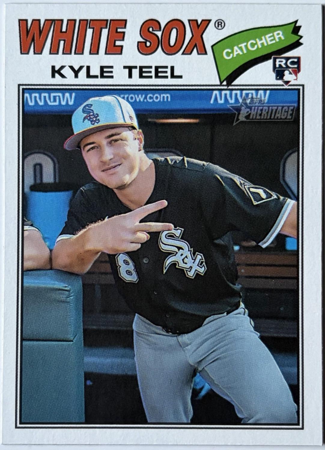 Kyle Teel [Image Variation] #182 Prices | 2026 Topps Heritage