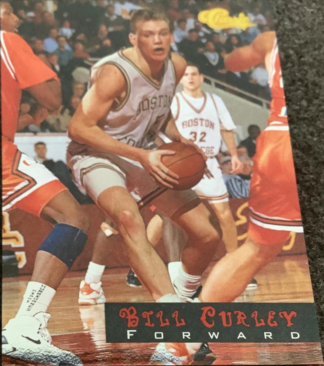 Bill Curley #BC21 Basketball Cards 1994 Classic Draft Bonus Cards