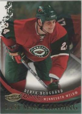DEREK BOOGAARD #LM2 Hockey Cards 2006 Upper Deck Power Play Last Man Standing