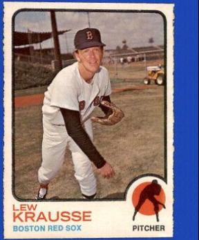 Lew Krausse #566 1973 O-Pee-Chee Baseball