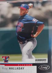 Roy Halladay #96 Baseball Cards 2004 Leaf Prices