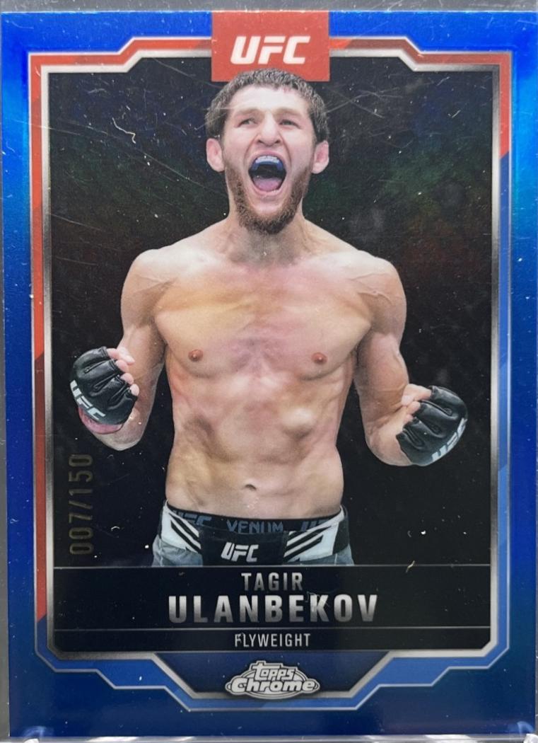 Tagir Ulanbekov [Blue Refractor] #109 Prices | 2025 Topps Chrome UFC ...