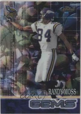 Randy Moss #197 2000 Topps Finest Football